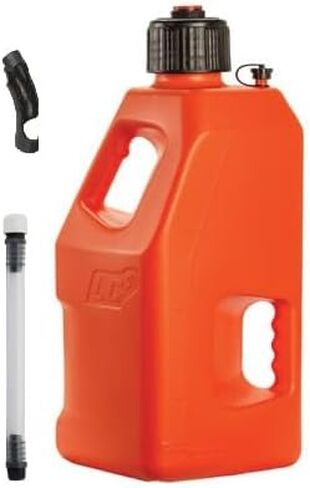 Fire Power LC Utility Container and Filler Hose with Screw Cap and Hose Bender (Orange - 5 Gallon Capacity) in Saudi Arabia