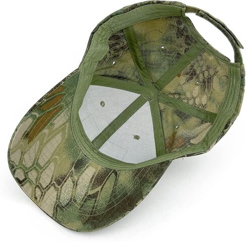 Tactical Military Mens Camo Baseball Hat with American Flag Skull Embroidery Patches for Hunting Women Patriotic Cap in Kuwait