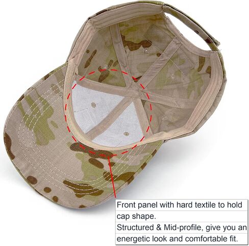 Tactical Military Mens Camo Baseball Hat with American Flag Skull Embroidery Patches for Hunting Women Patriotic Cap in Kuwait