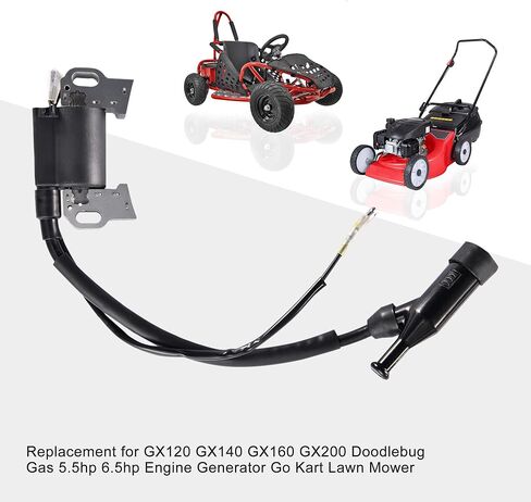 Goofit Ignition Coil Magneto Generator استبدال GX120 GX140 GX160 GX200 DOIDLEBUG GAS 5.5HP 6.5HP GOER GO KART LAWN MOWER in Saudi Arabia
