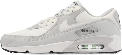 Nike Air Max 90 Gore-Tex Men's Shoes (DJ9779-003 ، فوتون غبار/ضباب رمادي/الكلوروفيل/القمة البيضاء) 7.5 in Saudi Arabia
