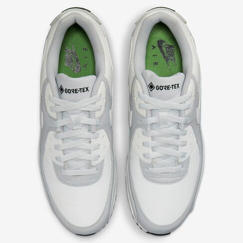 Nike Air Max 90 Gore-Tex Men's Shoes (DJ9779-003 ، فوتون غبار/ضباب رمادي/الكلوروفيل/القمة البيضاء) 7.5 in Saudi Arabia