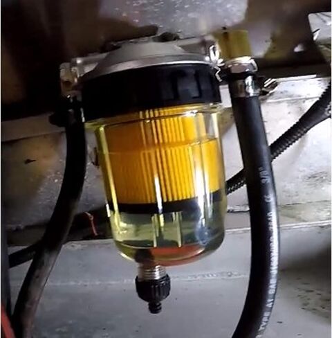 IFJF S3213 مرشح مياه الوقود الفاصلة 35-60494-1 لمحرك خارجي 10 ميكرون مرشح ميكرون مع 3/8 بوصة منفذ NPT 802893Q01 Marine 35-809097 S3213 S3214 B32013 18-7932-1 18-7928-1 (بدون رأس الإسكان) in Kuwait