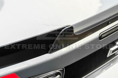 استبدال نماذج كامارو لعام 2016 مع GM Factory Blade Spoiler | أداء مسار الأداء البلاستيك الأكريليك - دخان ملون غطاء الجذع الخلفي WickerBill امتداد Gurney رفرف الجناح in Saudi Arabia