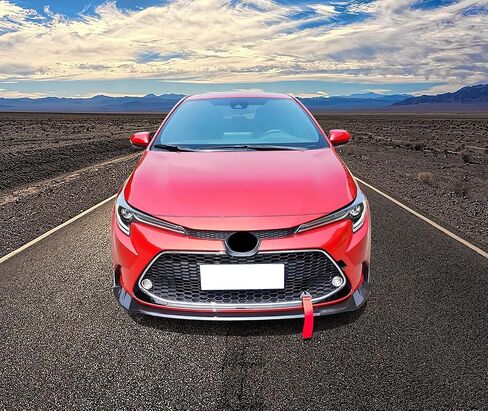 Ikon Motorsports ، Lip الأمامي المصد متوافق مع 2020-2024 Toyota Corolla L ، Le ، Xle ، Hybrid LE Only ، محمية Guard Matte Black Under Under Chin Spoiler in Saudi Arabia