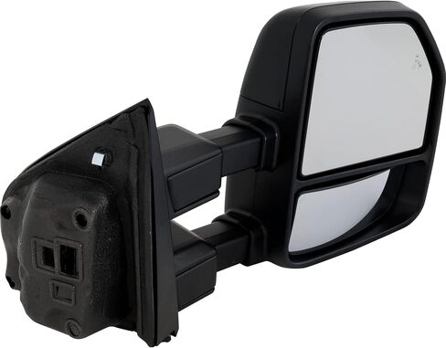 Kool Vue Passenger Side Power Heated Towing Mirror for Ford F-250 Super Duty 2020-2022 Power Fold With Signal Light, Blind Spot Monitor & Puddle Lamp; Without Memory Auto Extend Paintable in Saudi Arabia