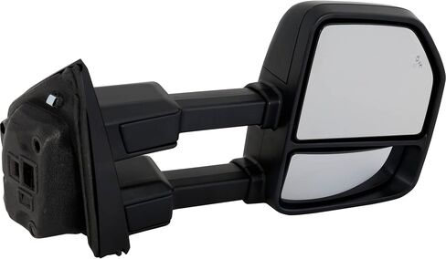 Kool Vue Passenger Side Power Heated Towing Mirror for Ford F-250 Super Duty 2020-2022 Power Fold With Signal Light, Blind Spot Monitor & Puddle Lamp; Without Memory Auto Extend Paintable in Saudi Arabia
