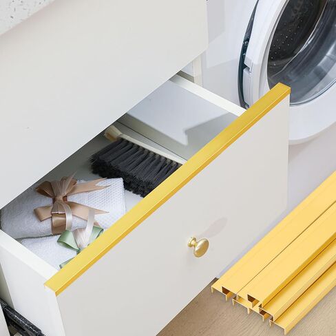 8 أجهزة كمبيوتر محمية من الألومنيوم حافة الحافة لخزائن إطار باب المطبخ حماية ، انزلاق على واقي حافة باب الخزانة لمنع التآكل ، تلون ، بدلة لسمك أقل من 3/4 " in Kuwait