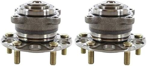 AutoShack Rear Wheel Hub Bearing Pair of 2 Driver and Passenger Side Replacement for 2008 2009 2010 2011 2012 Honda Accord 2009-2012 2013 2014 Acura TSX 2.4L 3.5L V6 FWD 5-Lug HB612355PR in Saudi Arabia