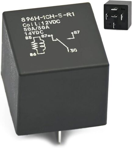 Fit for Song Chuan 896H-1CH-S-R1 Relay, 12VDC 50A Automotive Relays in Saudi Arabia