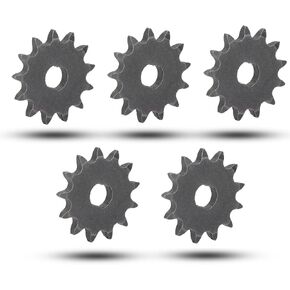 T8F 13T Chain Sprocket, 5pcs 10mm/0.4in Inner Dia 13 Teeth Steel Motor Chain Sprocket for 47cc 49cc Mini Pocket Dirt Bike Electric Scooter ATV in Saudi Arabia