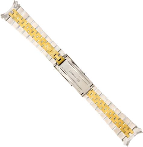 Ewatchparts 20mm يوبيل ساعة سوار رابط صلبة متوافق مع رولكس دينت Just 16013 16233 16234 نغمة in Saudi Arabia