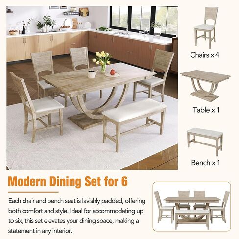 Ball & Cast Dining Table Set for 4 with 4 X-Back Chairs,5-Piece Wooden Living Room Furniture W/ 44.5" Rectangle Kitchen Desk,for Small Space,Apartment,Dining Room,Grey in Kuwait