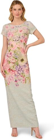 Adrianna Papell Women's Matelasse Floral Bollor in Kuwait