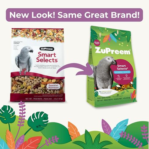 ZuPreem FruitBlend Bird Pellets, Daily Bird Food for Parrot, Conure, Caique, African Grey, Eclectus, Small Cockatoo, Core Nutrition for Medium Large Birds, Parrot Food (M/L, 3.5 lb) in Kuwait