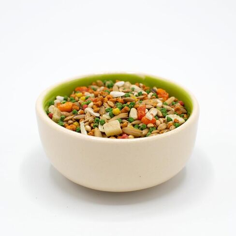 ZuPreem FruitBlend Bird Pellets, Daily Bird Food for Parrot, Conure, Caique, African Grey, Eclectus, Small Cockatoo, Core Nutrition for Medium Large Birds, Parrot Food (M/L, 3.5 lb) in Kuwait