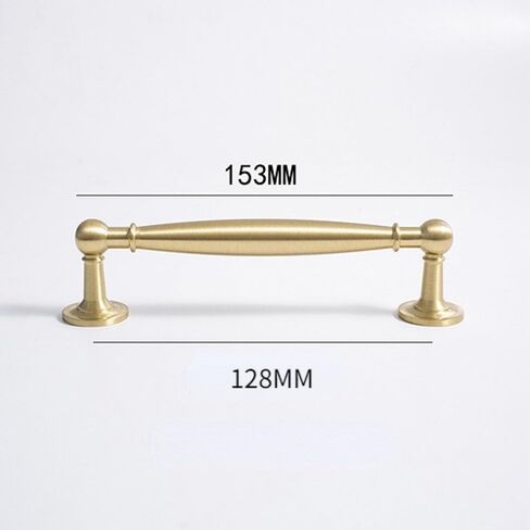 Handle knobs, Cabinet Drawer Handle, Cabinet Pulls, European Style Solid Brass Drawer Knobs T Bar Handle Bedroom Pulls Kitchen Cabinet Door Handle Pull/Kitchen Drawer Handles,(C5301160mm) in Saudi Arabia
