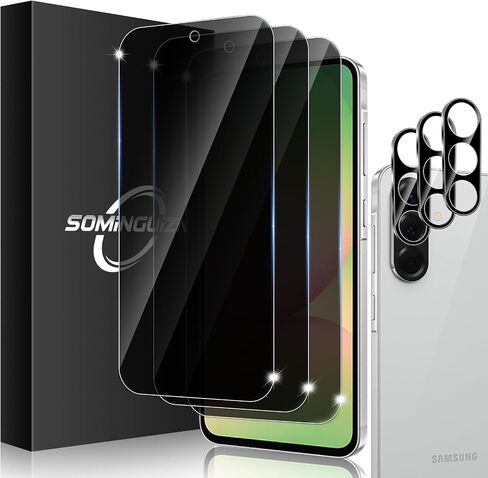 4+4 حزمة لـ Samsung Galaxy A14 5G شاشة واقي كاميرا حامي كاميرا الهاتف 9H حامي الهاتف الخليوي المقس in Kuwait