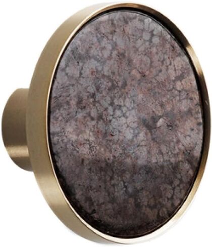 Handle knobs , Cabinet Drawer Handle, Cabinet Pulls, Natural Stone Solid Brass Handles for Cabinets and Drawers Cupboard Knobs Furniture Cabinet Handle Pull Wall Decor Hook,Baiyu,(Lanwenshi42mm,With h in Saudi Arabia