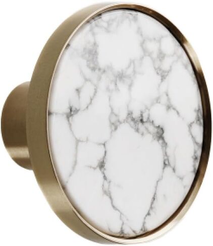 Handle knobs , Cabinet Drawer Handle, Cabinet Pulls, Natural Stone Solid Brass Handles for Cabinets and Drawers Cupboard Knobs Furniture Cabinet Handle Pull Wall Decor Hook,Baiyu,(Lanwenshi42mm,With h in Saudi Arabia
