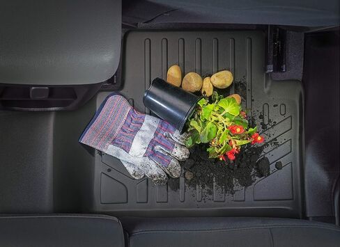 Smartliner All Weather Custom Fit Cargo Trunk Liner Floor Heor خلف الصف الثاني متوافق مع 2011-2012 Dodge Durango in Saudi Arabia