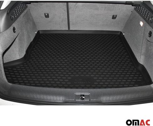 حصيرة أرضية Omac لـ Lexus ES 350 2007-2012 Car Car All Weather 3D Fit Fit Rubber Mat Haterpless Roofless Tpe Liners Laser Laser Non-Slip (Black) in Saudi Arabia