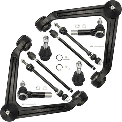 5 Lug 4WD Appront Control Arms W / Ball Bars Bars Tie Rod Weads 2002 2003 2004 2005 for Dodge RAM 1500 Apply Control Arms (4x4 / 4WD) - 10pcs set in Saudi Arabia