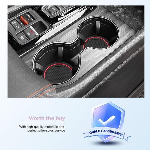 Luwu Center Console Liners Mats متوافقة مع 2026 Honda Passport Associory حامل كأس الحصير غير المنقولة خطوط الجيب المضادة للانزلاق حصيرة 2026 إكسسوارات جواز السفر 25 مساءً (أسود) in Saudi Arabia