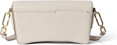 ECCO Medium Pinch Bag, Taupe Pebbled Leather in Saudi Arabia