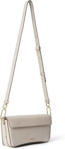 ECCO Medium Pinch Bag, Taupe Pebbled Leather in Saudi Arabia
