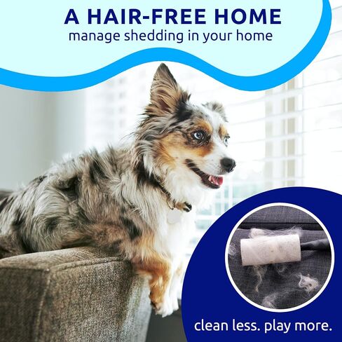 Pat Your Pet Deshedding Brush - Double-Sided Undercoat Rake for Dogs & Cats - Shedding Comb and Dematting Tool for Grooming, Extra Wide in Saudi Arabia