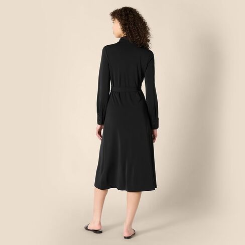 Amazon Essentials Women's Regular-Fit Matte Jersey Midi Length Dress in Kuwait