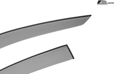 استبدال لكزس 2021-لكزس IS300 IS350 IS500 | EOS Visors JDM Tape-on Style Smoke Side Side Side Deplectors Main Rain Guard DWV-V150 in Saudi Arabia
