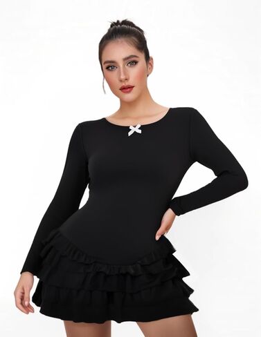 Women's Summer Frill Rank Dress Sleeveless Bodycon Tiered Ruched Dress Skim Hem Dress in Kuwait