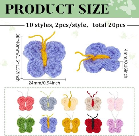 FINGERINSPIRE 36 Pcs Crochet Bear Head Applique Patches 9 Colors Little Bear Head Crochet Knitted Cloth Appliques Bear's Head Sew On Patches Repair Patch for Jacket Dress Clothes Bags DIY Accessories in Saudi Arabia