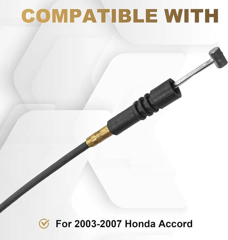 Partsflow Fuel Filler Door and Trunk Lid Cable لعام 2003 2004 2005 2006 2007 Honda Accord 74880SDN306 in Saudi Arabia