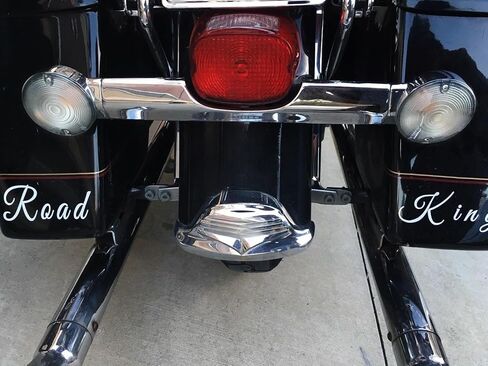 iJDMTOY Tinted Black Smoked Flat Turn Signal Light Lens Covers Compatible With Harley Davidson Touring Electra Glide Road King Sportster Motorcycle Bike Copper in Saudi Arabia