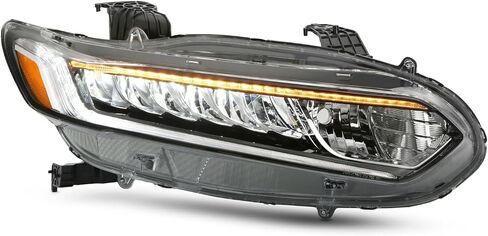 Akkon - Fits 2018 2019 2020 2021 Honda Accord Sedan [Halogen High Beam] in Saudi Arabia
