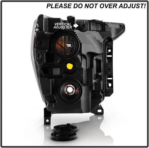 Acanii - لـ [نوع الهالوجين] 2021 2022 2023 Ford F150 Pickup Truck Factory Meactory Meadlamp Side Left Side in Saudi Arabia