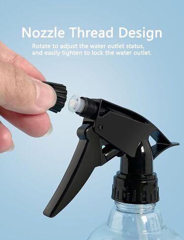 3 PCS Plastic Spray Bottles 8 oz Empty Spray Bottle with Adjustable Nozzle Mini Spray Bottle Liquid Sprayer for Kitchen Cleaning Water Plants in Saudi Arabia