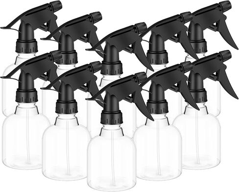 3 PCS Plastic Spray Bottles 8 oz Empty Spray Bottle with Adjustable Nozzle Mini Spray Bottle Liquid Sprayer for Kitchen Cleaning Water Plants in Saudi Arabia