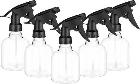 3 PCS Plastic Spray Bottles 8 oz Empty Spray Bottle with Adjustable Nozzle Mini Spray Bottle Liquid Sprayer for Kitchen Cleaning Water Plants in Saudi Arabia