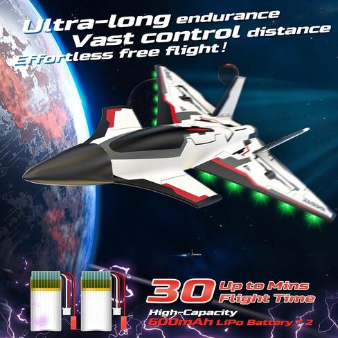 DEERC RC Plane 3 Channel P51D Remote Control Airplane Fighter Toys,2.4GHz 6-axis Gyro Stabilizer RTF Glider Aircraft Plane with 2 Batteries,Easy to Fly for Adults Kids Beginners Boys in Kuwait