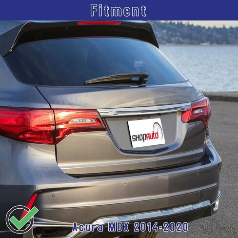 مجموعة مجموعة أذرع الذراع الذراع الزجاجية الخلفية متوافقة مع Acura MDX 2014-2020 ، ماسحة النافذة الخلفية ، استبدال 76720 STX A01 in Kuwait