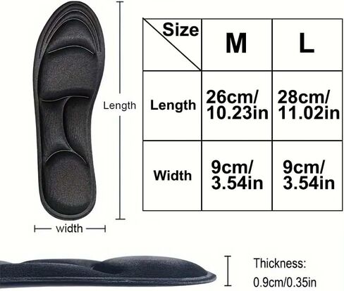 2 Pairs Memory Foam Insoles for Women, Foot Cushions for High Heels, Shoe Inserts Sole Inserts for Women (Beige, M) in Saudi Arabia
