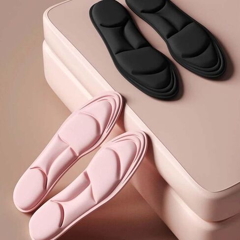 2 Pairs Memory Foam Insoles for Women, Foot Cushions for High Heels, Shoe Inserts Sole Inserts for Women (Beige, M) in Saudi Arabia
