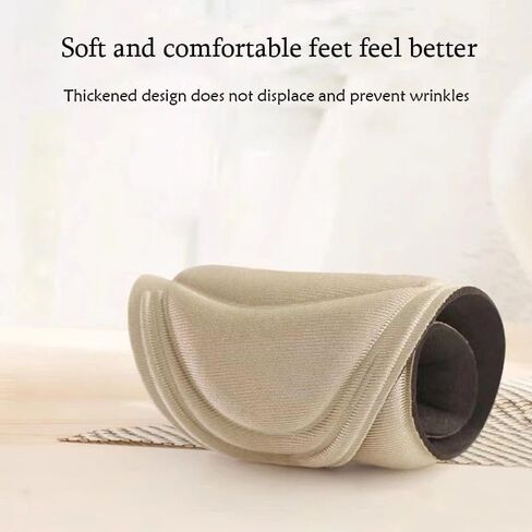 2 Pairs Memory Foam Insoles for Women, Foot Cushions for High Heels, Shoe Inserts Sole Inserts for Women (Beige, M) in Saudi Arabia