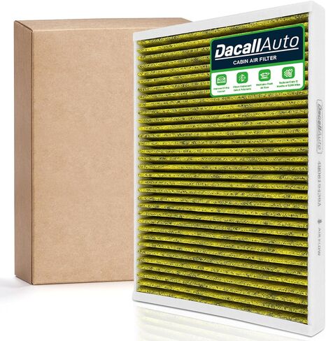Activated Carbon Cabin Air Filter for Audi A4 Q7 S4 S5 A7 Sportback Q8 A8 Quattro A5 Sportback Q5 SQ5 RS5 S6 S7 SQ7 SQ8 S8; for Porsche Cayenne (2019-2025), Replace 4M0819439A CF12211 in Saudi Arabia
