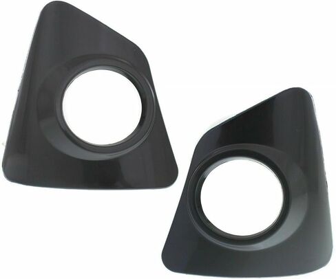Pair of Front Fog Light Covers Trim Bezel RH LH Compatible With Toyota Corolla S Sedan 4-Door 2014-2016 (Only Fit For S Models) Replaces 81482-02470 ‎81481-02480 TO1038172 ‎TO1039172 in Saudi Arabia