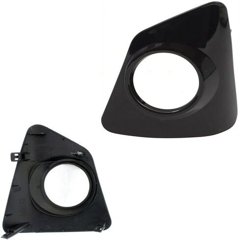 Pair of Front Fog Light Covers Trim Bezel RH LH Compatible With Toyota Corolla S Sedan 4-Door 2014-2016 (Only Fit For S Models) Replaces 81482-02470 ‎81481-02480 TO1038172 ‎TO1039172 in Saudi Arabia
